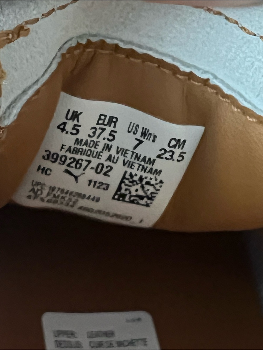 Puma Fenty Men's White and Tan Shoes sz 7 - Picture 7 of 7